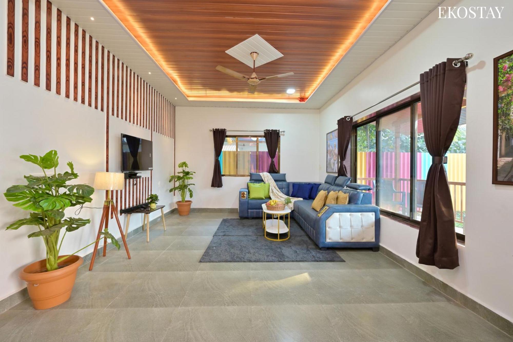 Ekostay - Blue Door Villa Алибаг Экстерьер фото