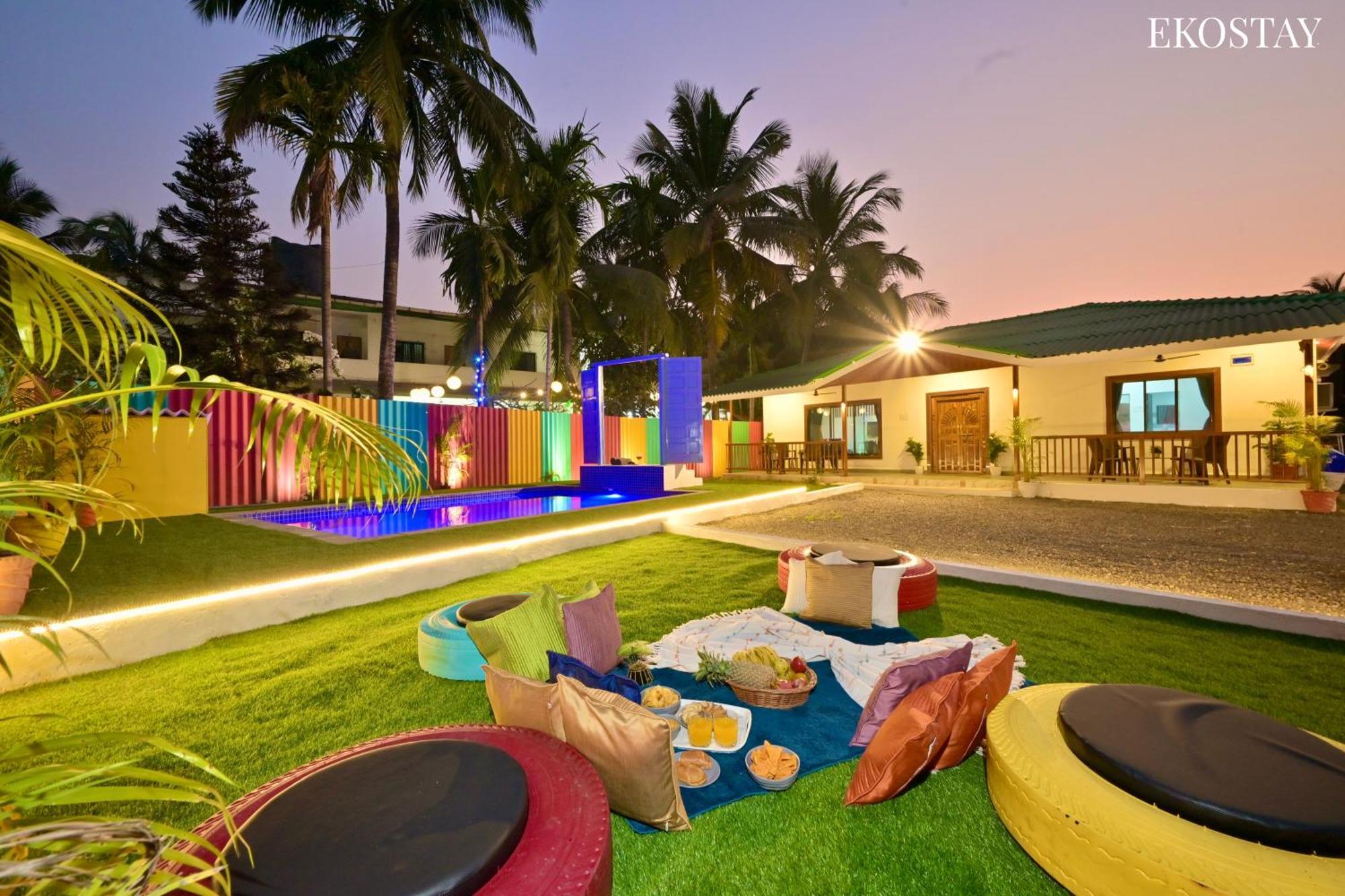 Ekostay - Blue Door Villa Алибаг Экстерьер фото